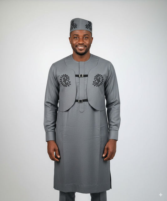 Luxury Gray Senator suit