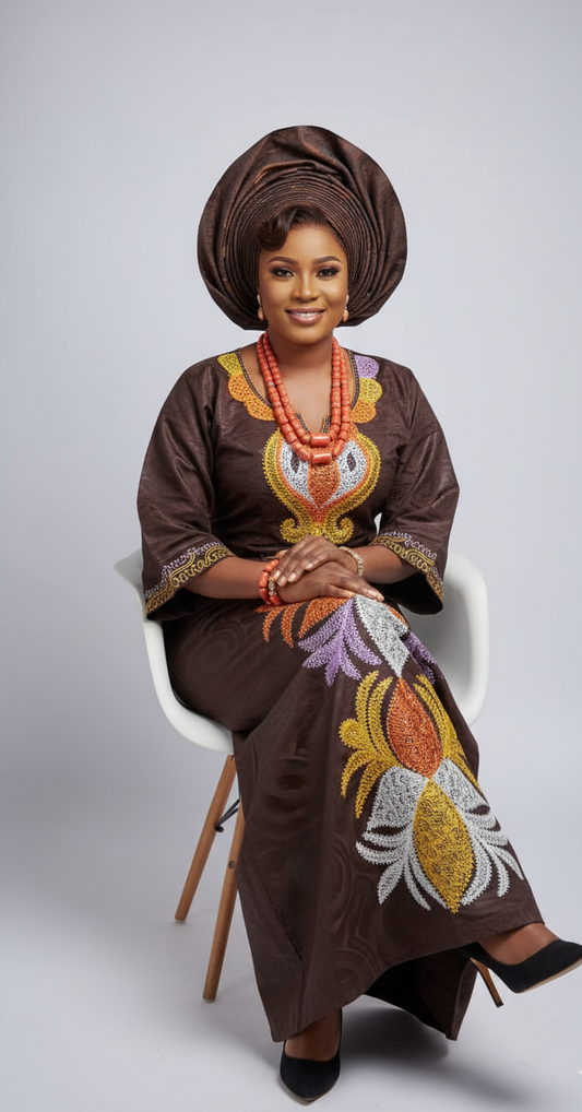 The Regal Bloom Dress