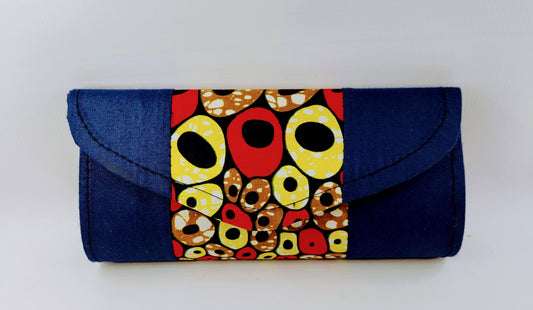 Ankara /Kente Fusion Clutch