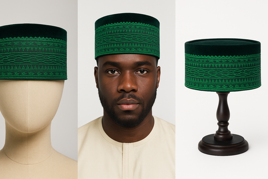 Multi Colors Kufi Cap