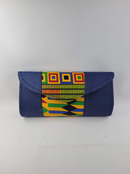 Ankara /Kente Fusion Clutch