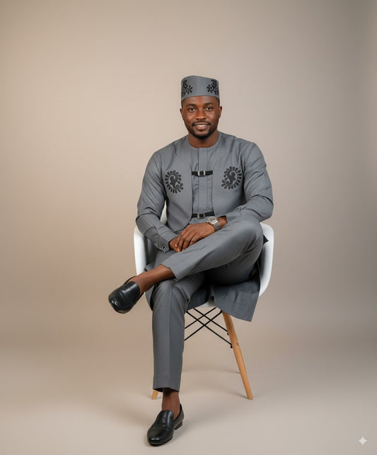 Luxury Gray Senator suit