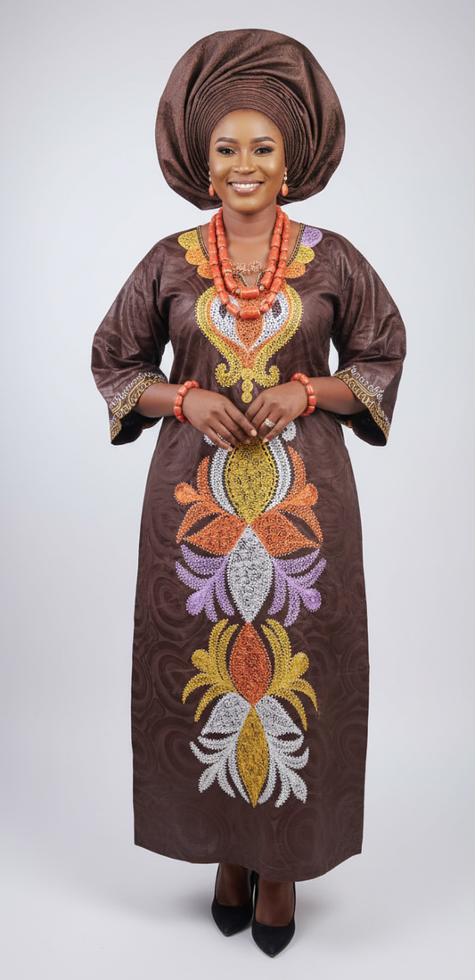 The Regal Bloom Dress