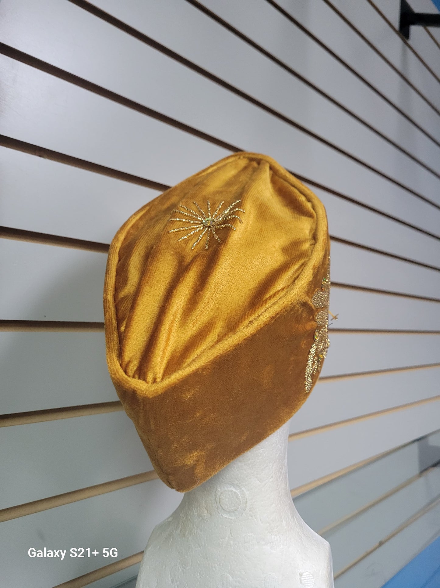 Prime Gold Kufi Cap