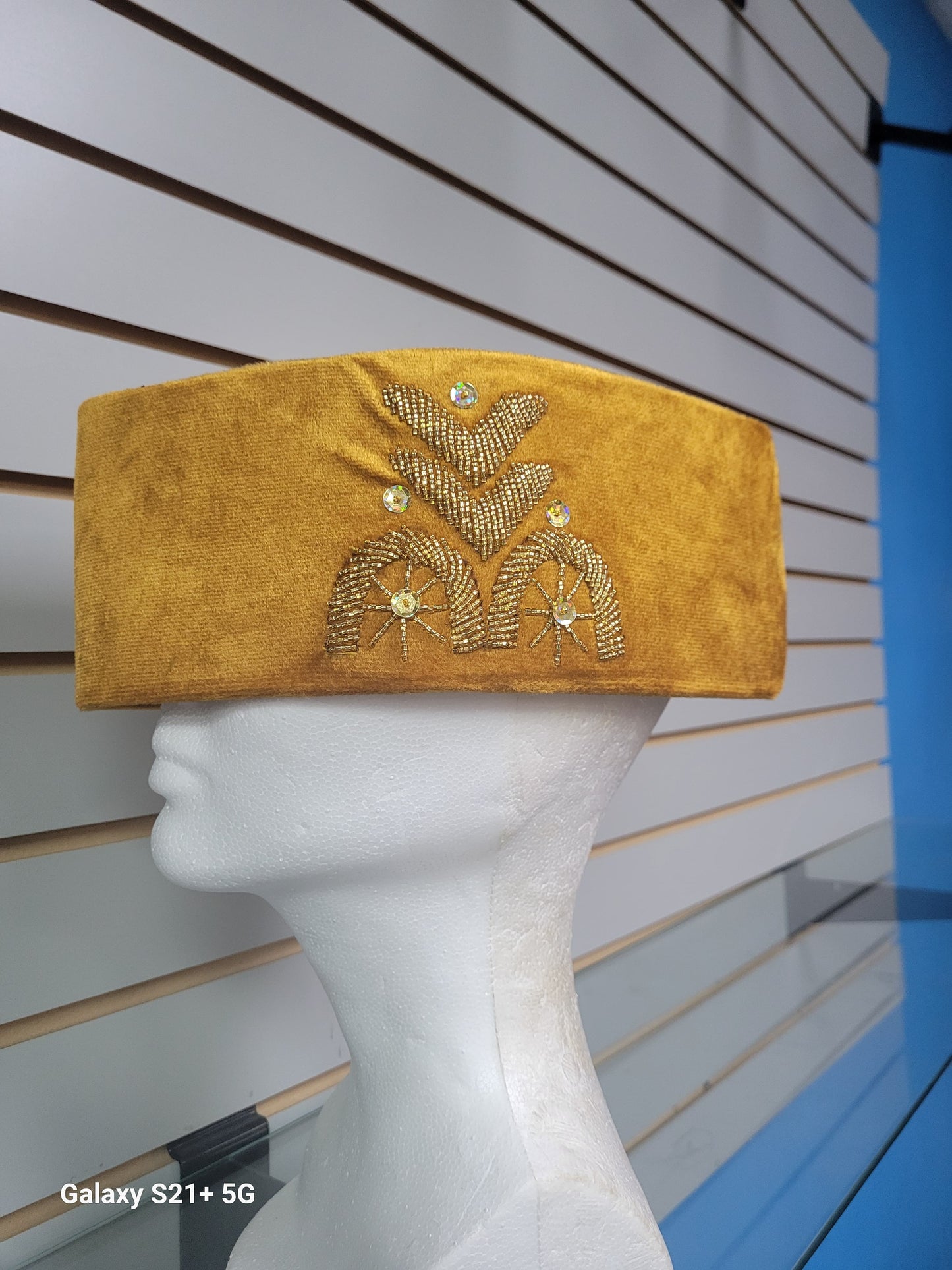 Prime Gold Kufi Cap