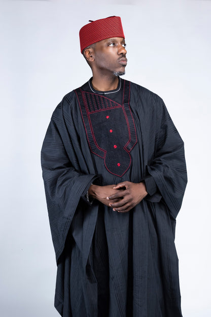 Emeka 3‑Piece Senator – Ice Blue Heritage