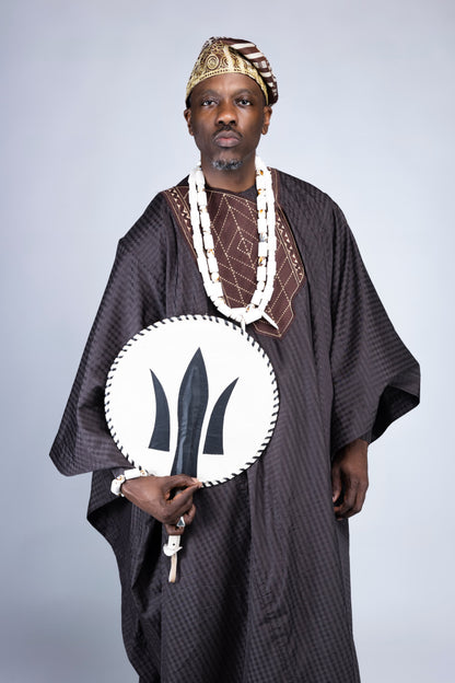 Seyi 3‑Piece Senator – Midnight Lattice
