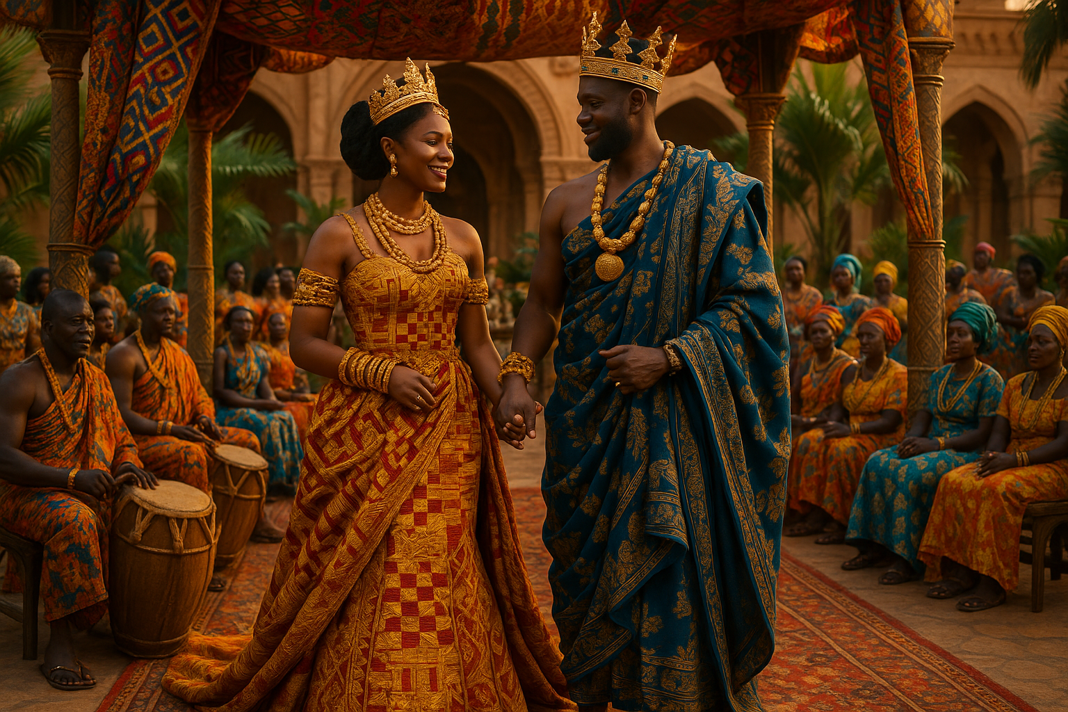 A royal african wedding