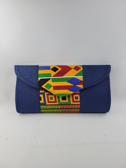 Ankara /Kente Fusion Clutch